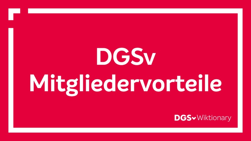 Mitgliedervorteile der Deutschen Gesellschaft für Supervision und Coaching (DGSv)